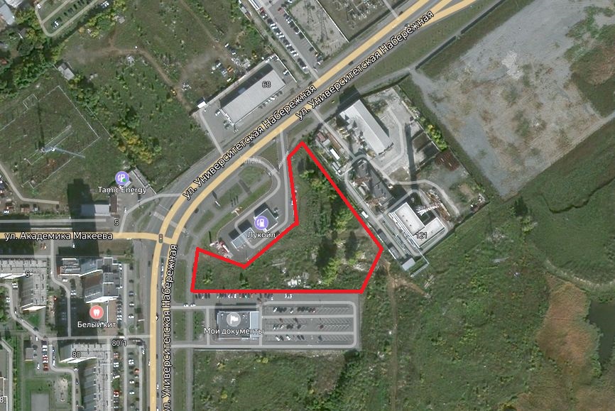 Участок под строительство нового МФЦ на Яндекс.Карте Участок под строительство нового МФЦ на Яндекс.Карте