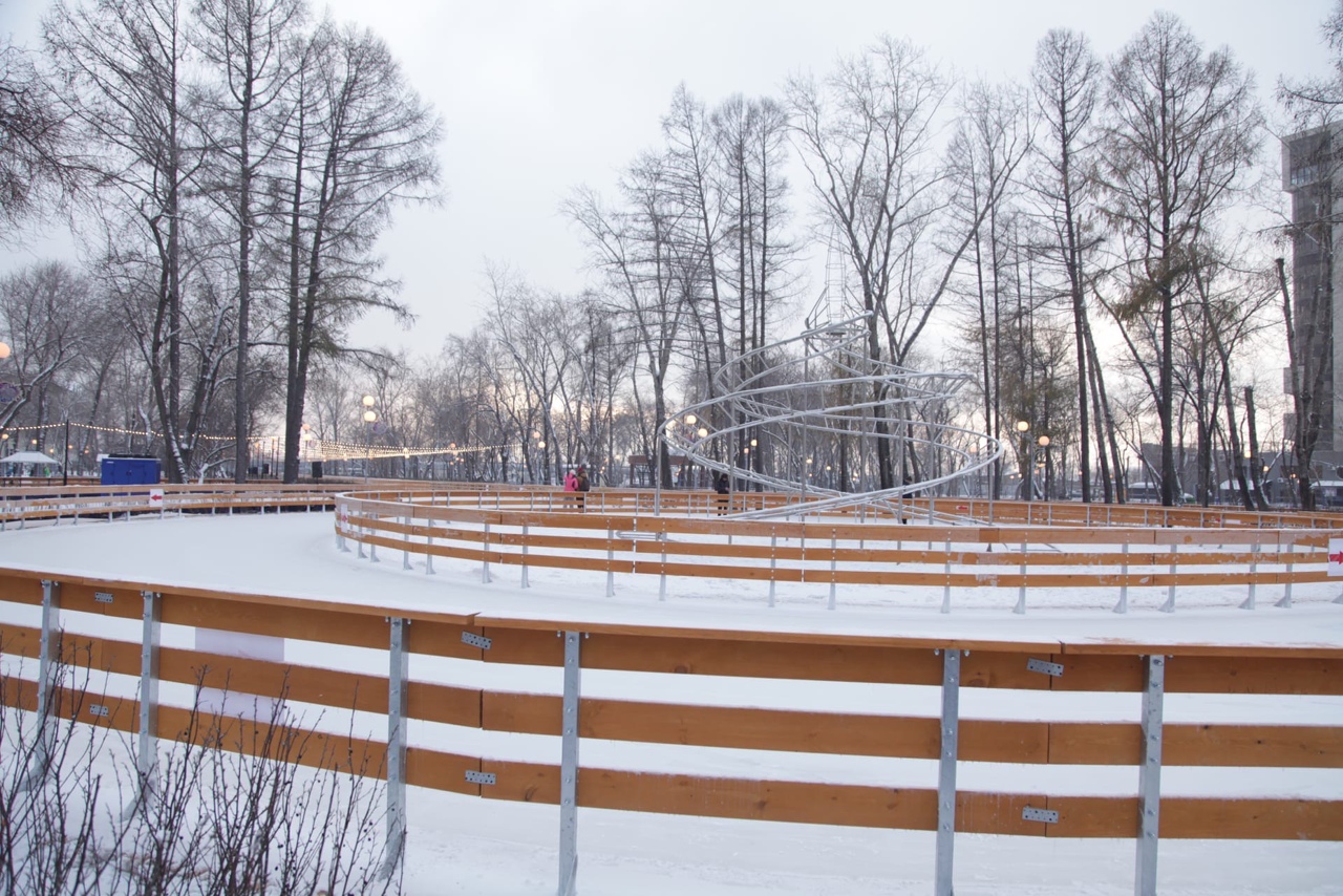 Каток в парке терешковой челябинск