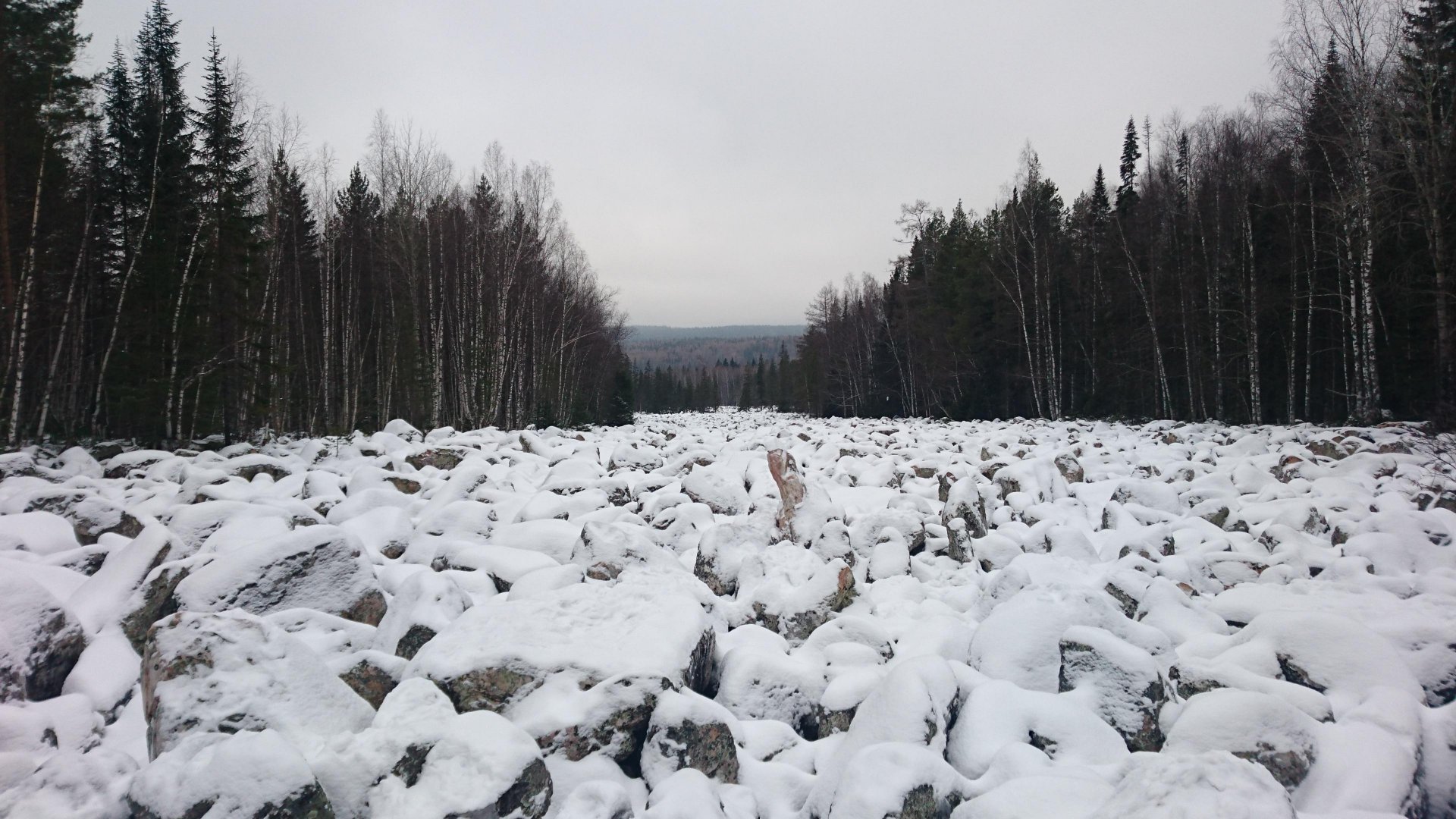 Каменная река в златоусте