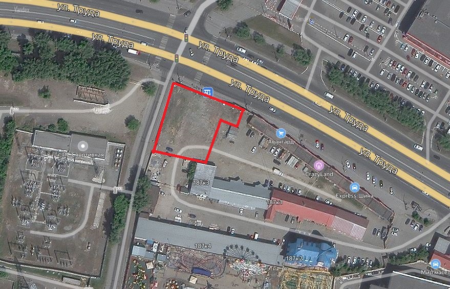 Местоположение будущего ресторана на Яндекс.Карте Местоположение будущего ресторана на Яндекс.Карте