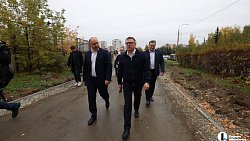 Алексей Текслер оценил обновленную инфраструктуру Озерска